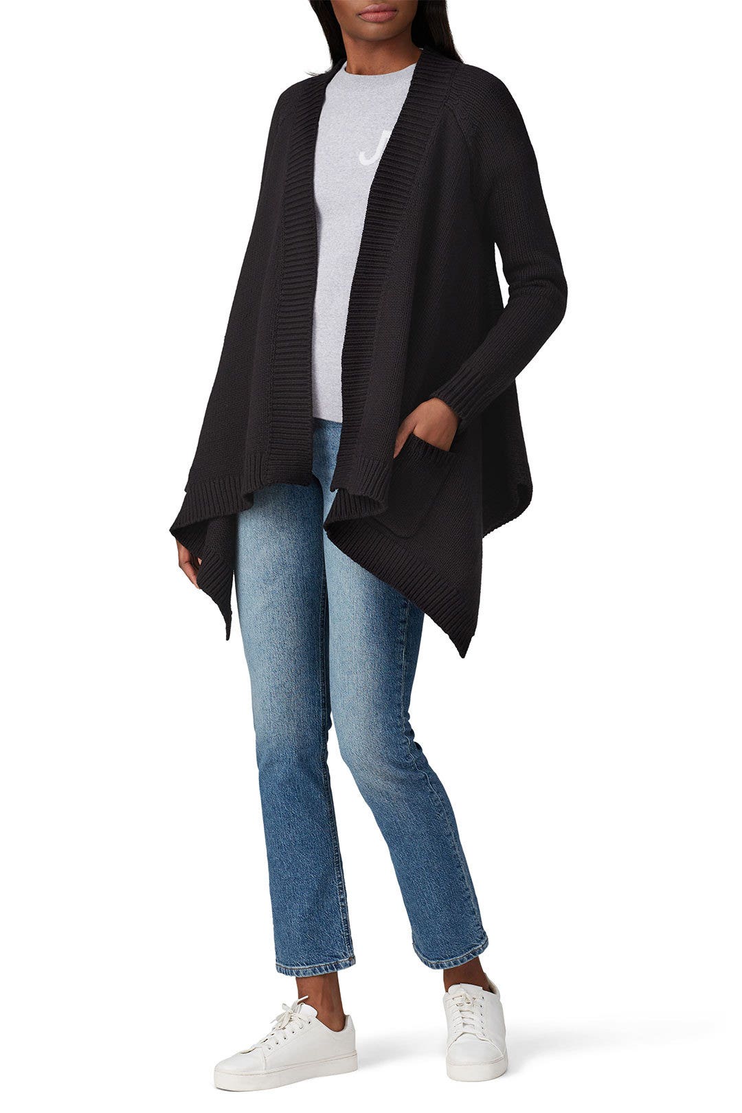 Black Drape Cardigan by KF/KaufmanFranco x RTR 0