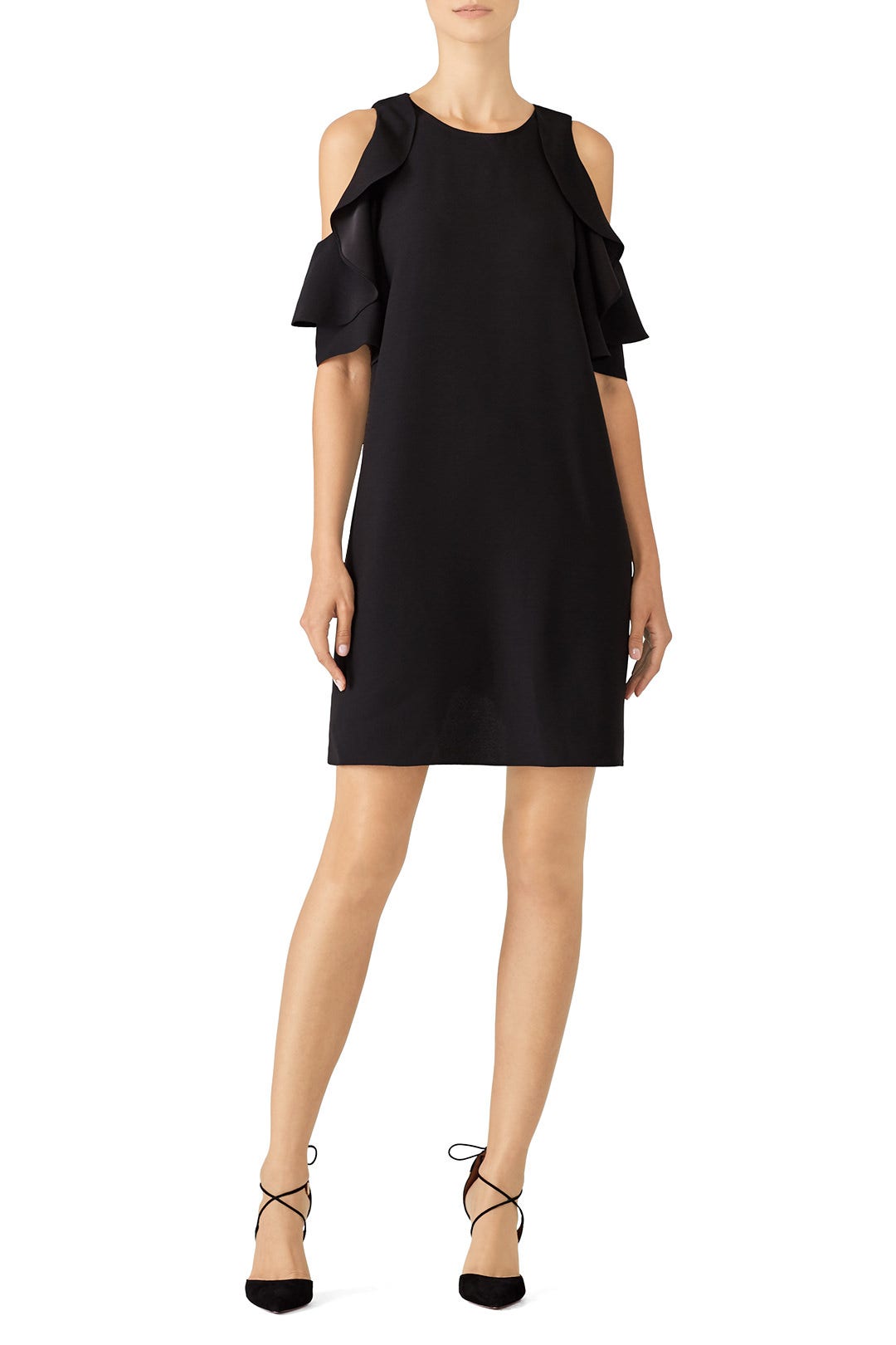 Black Cold Shoulder Dress by kate spade new york 0