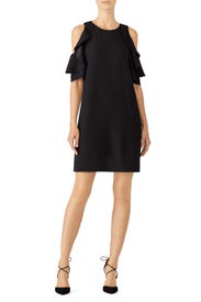 Black Cold Shoulder Dress by kate spade new york