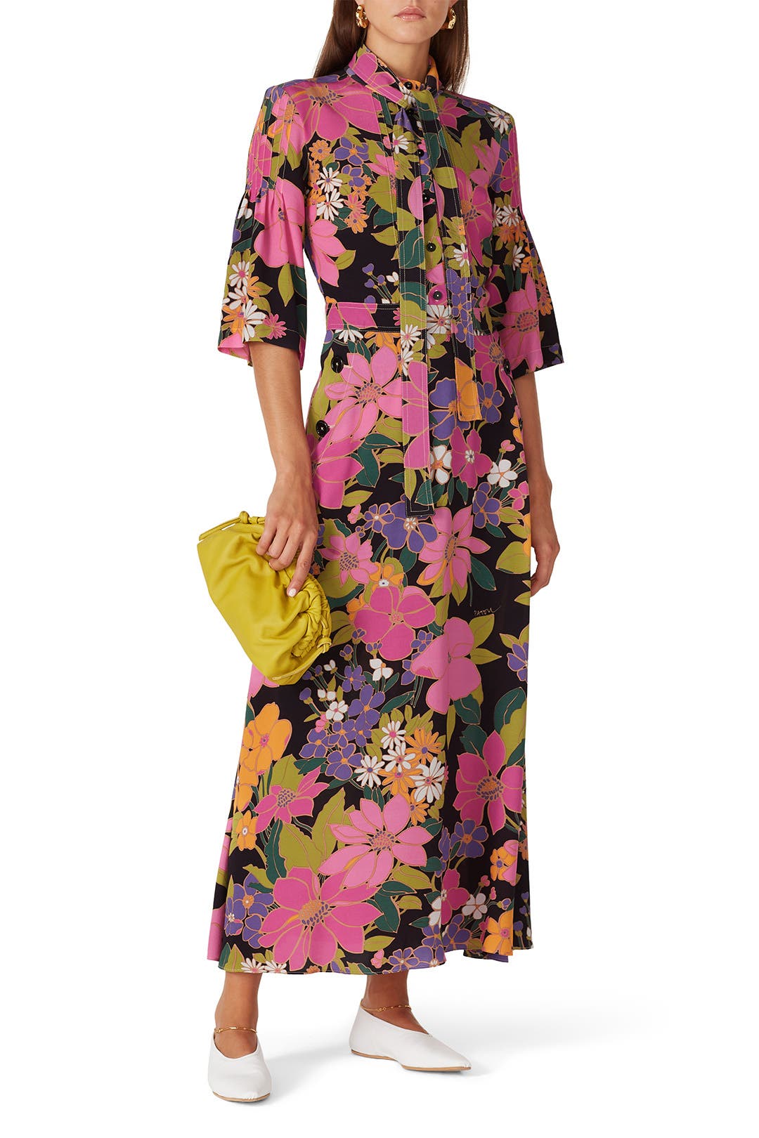 パトゥ Patou Scarf Draped Dress Patou Scarf Draped Dress | Garmentory