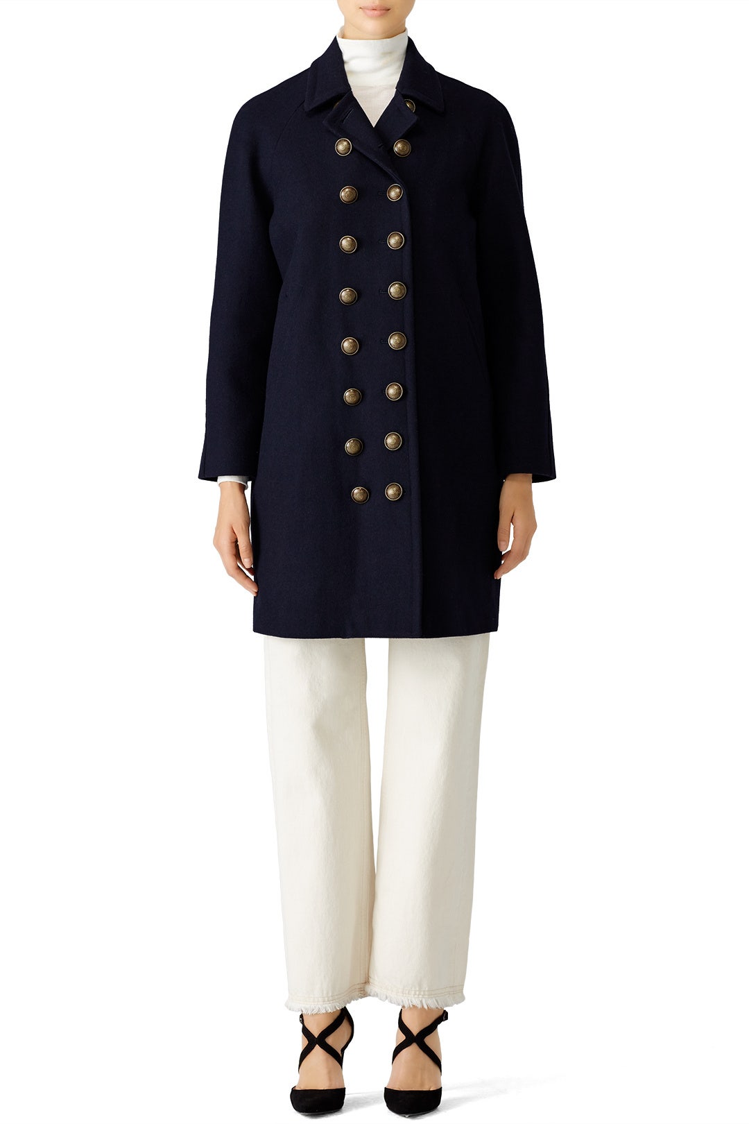 Navy Santo Coat by Rebecca Minkoff 0