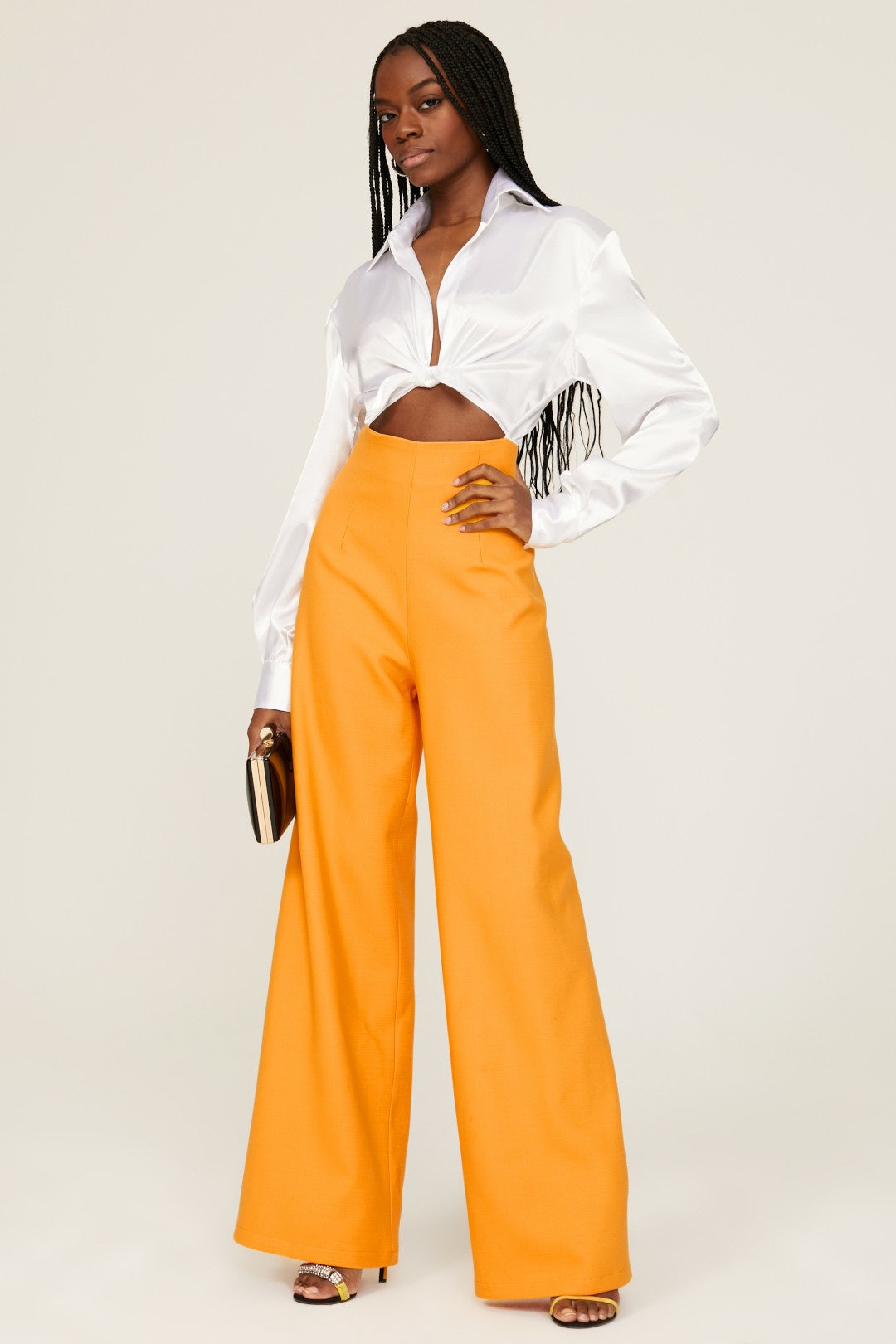 Mixed Media Jumpsuit by Sergio Hudson 0