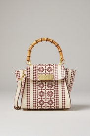 Eggshell Eartha Mini Crossbody Bag by ZAC Zac Posen Handbags