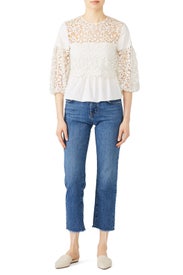 Lace Mona Top by AMUR