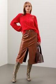 Cable Knit Sweater by Louna