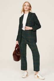 Larsen Windowpane Blazer by Madewell