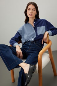 Oversized Patch Pocket Shirt by Madewell
