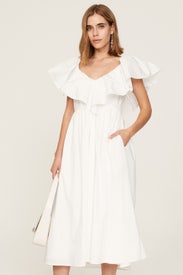 Eyelet Ruffle Dress by Adam Lippes x RTR