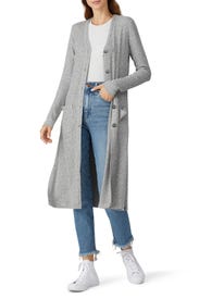 Grey Pocket Duster by Fifteen Twenty