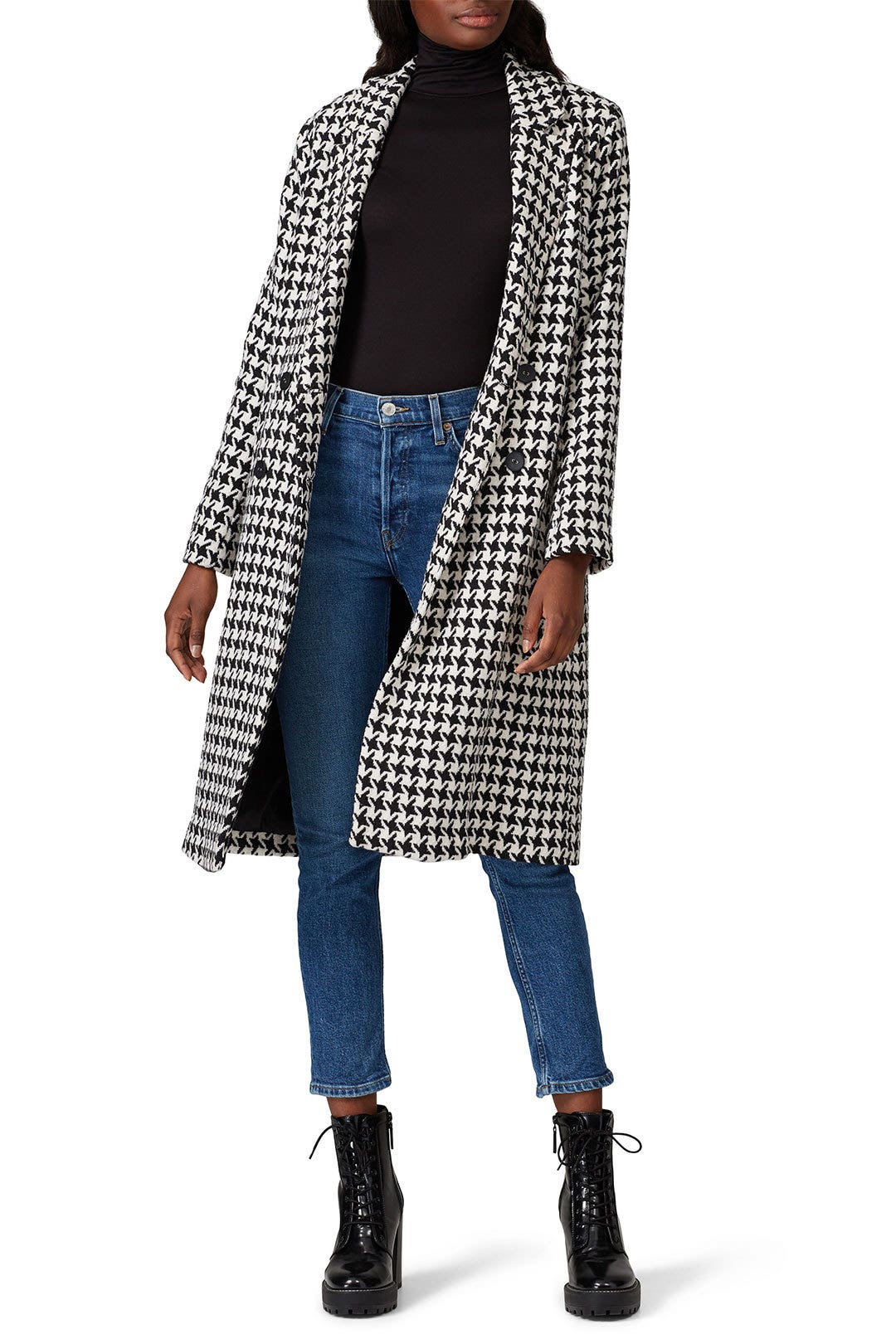 Houndstooth Coat by Louna 0