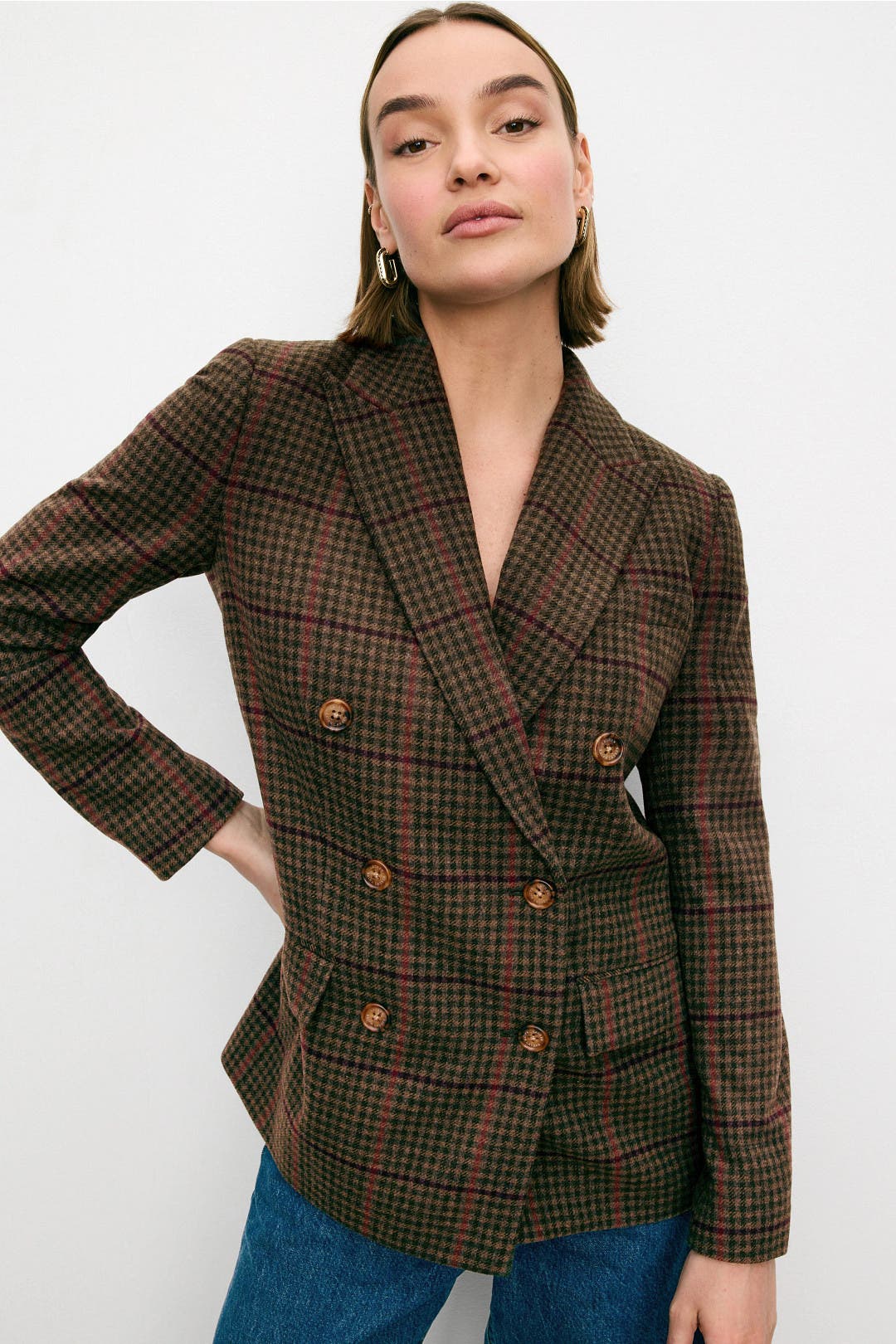 Green Ryen Blazer by Lauren Ralph Lauren | Rent the Runway
