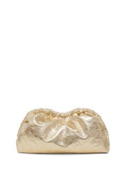 Crackled Metallic Cloud Clutch by Mansur Gavriel Accessories