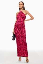 Pink Halter Gown by Philosophy di Lorenzo Serafini