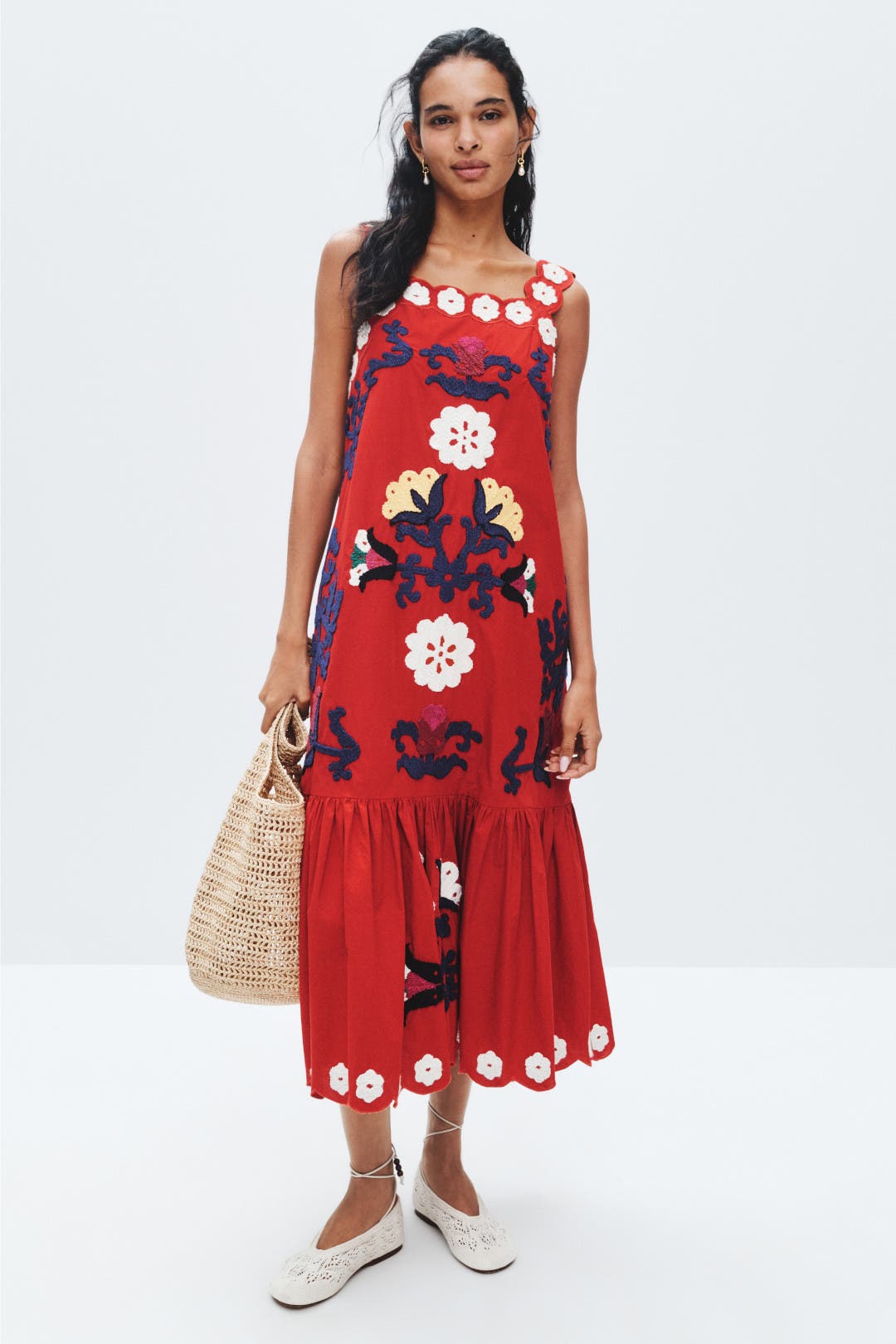 Catrine Applique Tank Dress by Sea New York | Rent the Runway