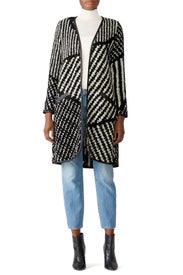 Contrast Holly Sweater Coat by Waverly Grey