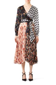 Camille Wrap Front Dress by DELFI Collective