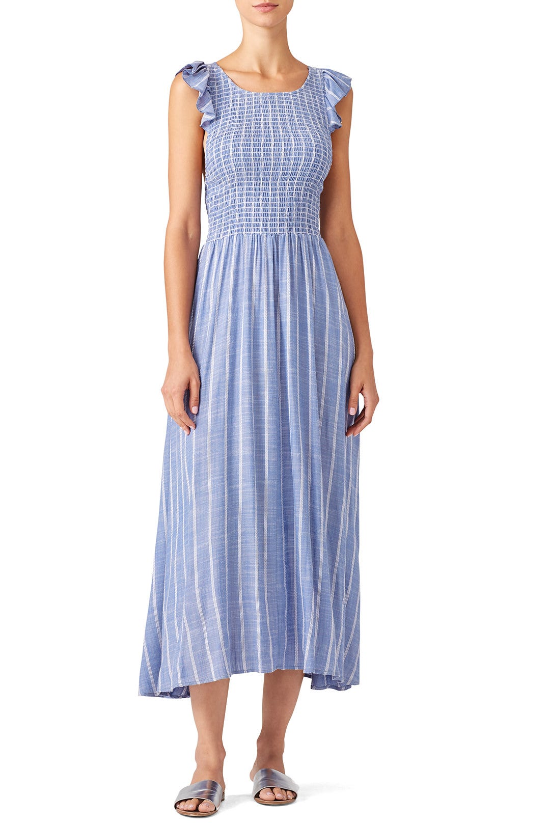 Chambray Butterflies Maxi by Free People 0