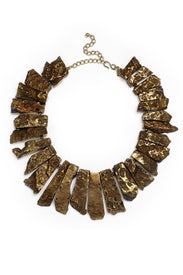 Gold Denari Necklace by Kenneth Jay Lane