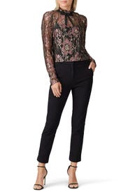 Floral Lace Blouse by NISSA