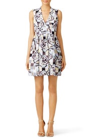 Amandine Mosaic Dress by Raoul