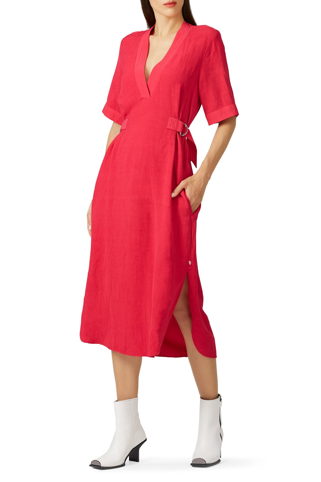 Cinched D Ring Dress by Scotch & Soda 0