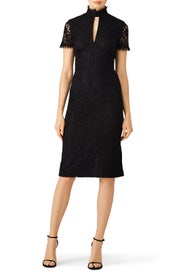 Black Giana Dress by Shoshanna