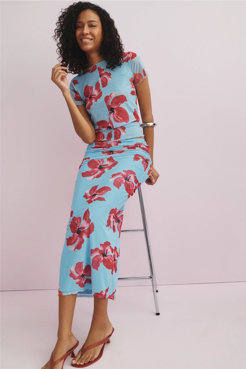 Chloe Ruched Skirt by Suboo - Photo 0