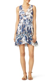 Autumn Flower Mini Dress by Thakoon