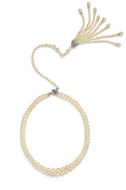 Cascading Pearl Necklace by Ben-Amun