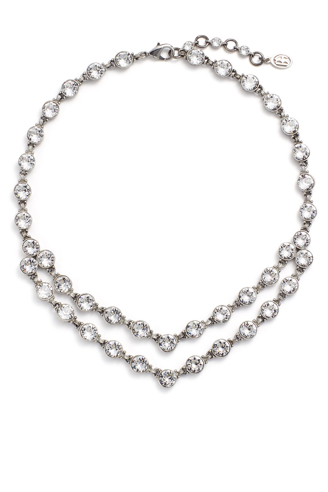Crystal Dot Necklace by Ben-Amun