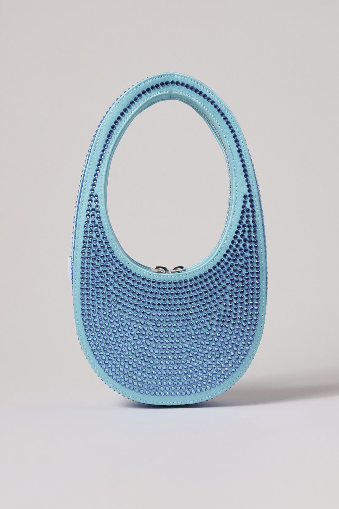 Blue Crystal Swipe Bag by Coperni | Rent the Runway