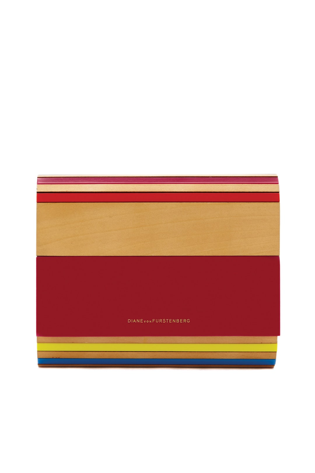Multicolored Twilight Clutch by Diane von Furstenberg Handbags