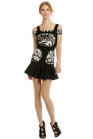 Masai Safari Dress by Hervé Léger