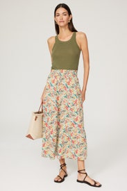 Paisley Corinne Maxi Skirt by Marine Layer