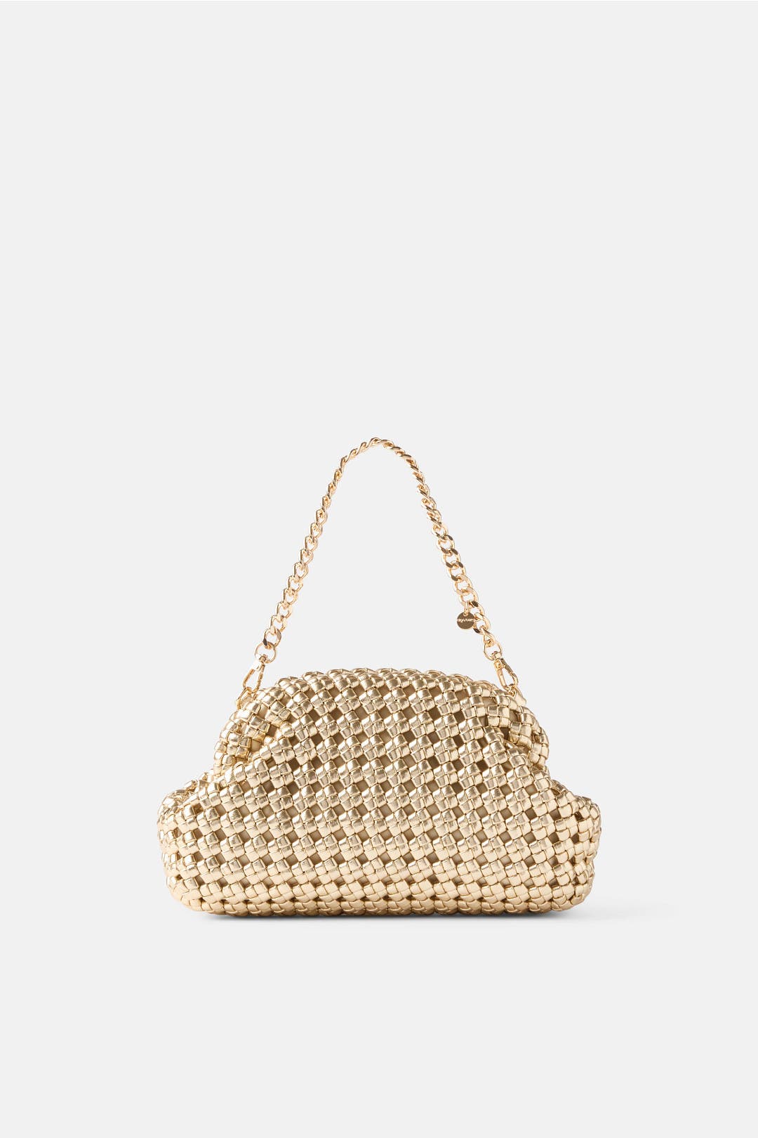 Claret Mini Crystal Eyes Drawstring Backpack by Anya Hindmarch