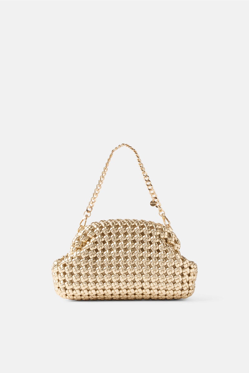 Everly Hand Woven Clutch by Olga Berg - Photo 0