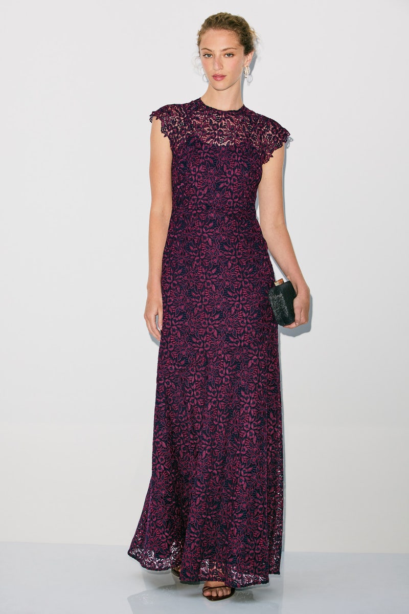 Maroon Raven Dress by Shoshanna - Photo 0