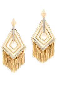 Cubist Fringe Earrings by Sarah Magid