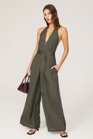 Sage Halter Jumpsuit by Adam Lippes x RTR