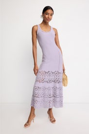 Crochet Midi Dress by Adam Lippes x RTR