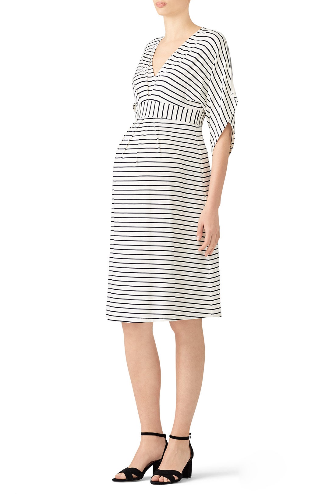 Ivory Kimono Maternity Dress by Ingrid & Isabel 0