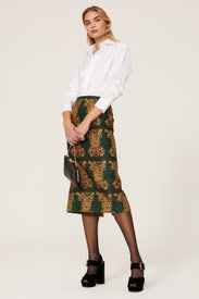 Animal Print Pencil Skirt by La DoubleJ
