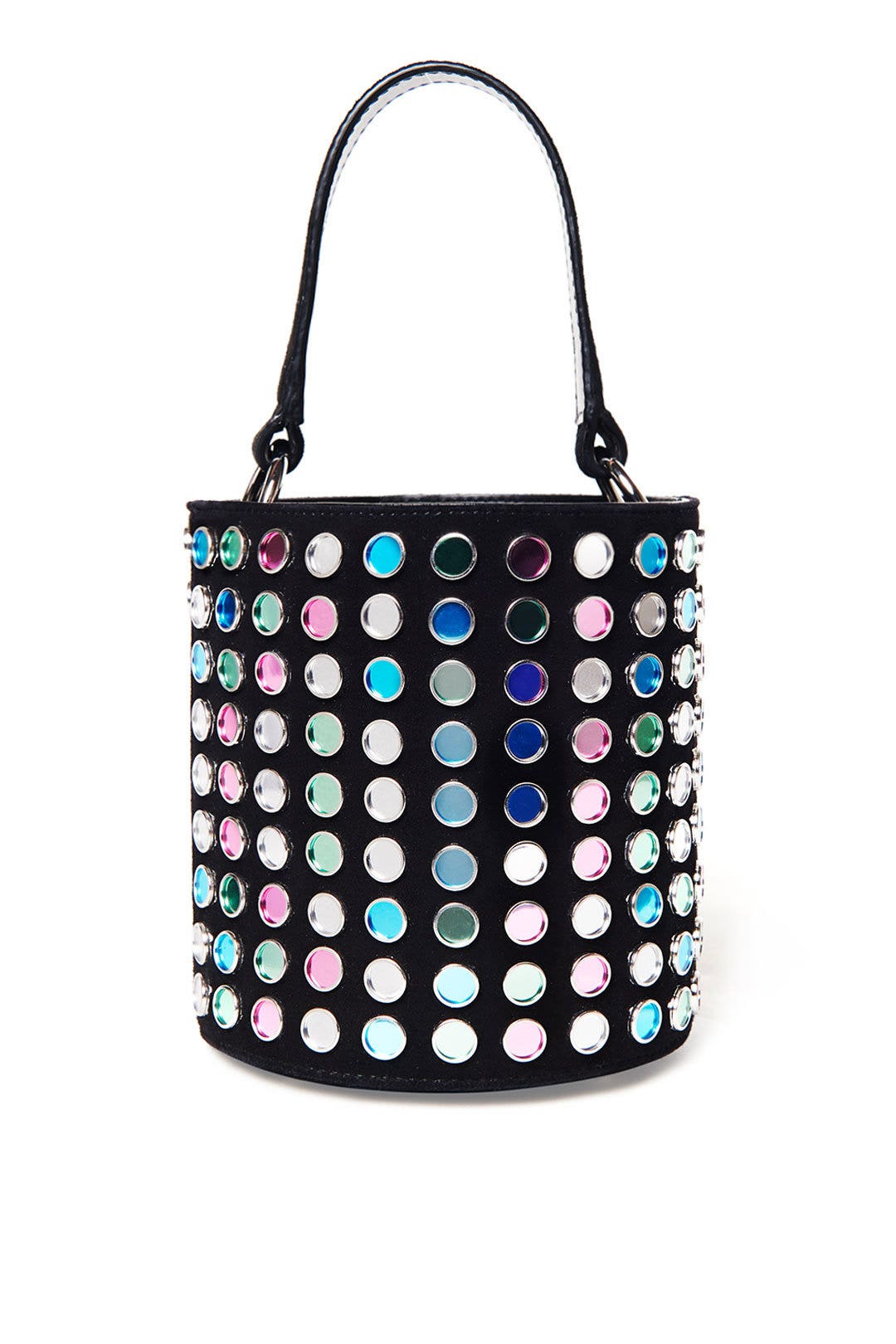 Baby Olivia Mirrored Bucket Bag by Les Petits Joueurs