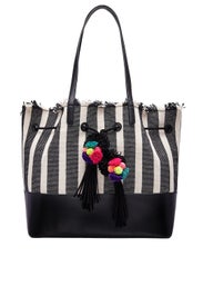 Woven Drawstring Tote by Loeffler Randall