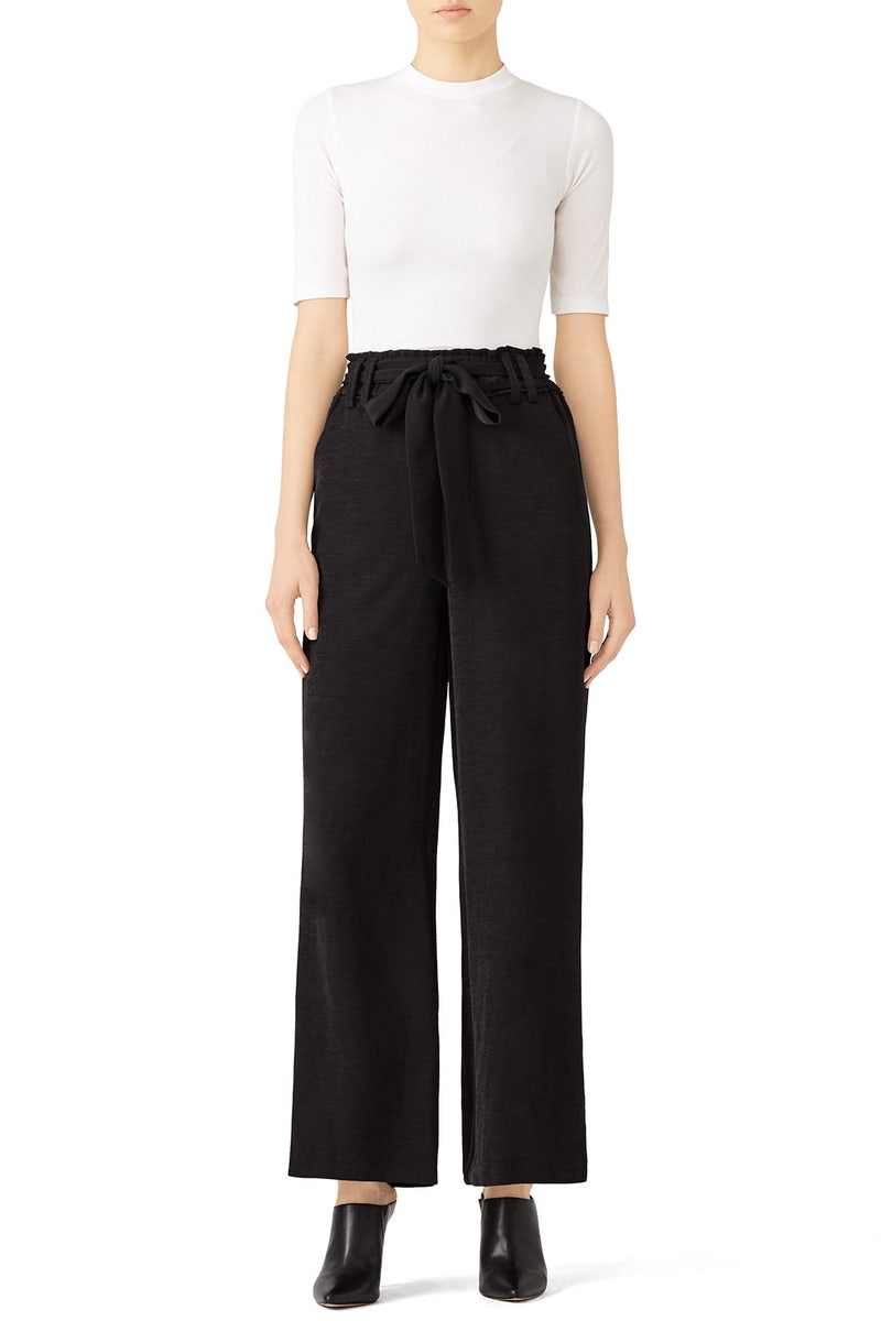 Tie Waist Pants by Moon River - Photo 0