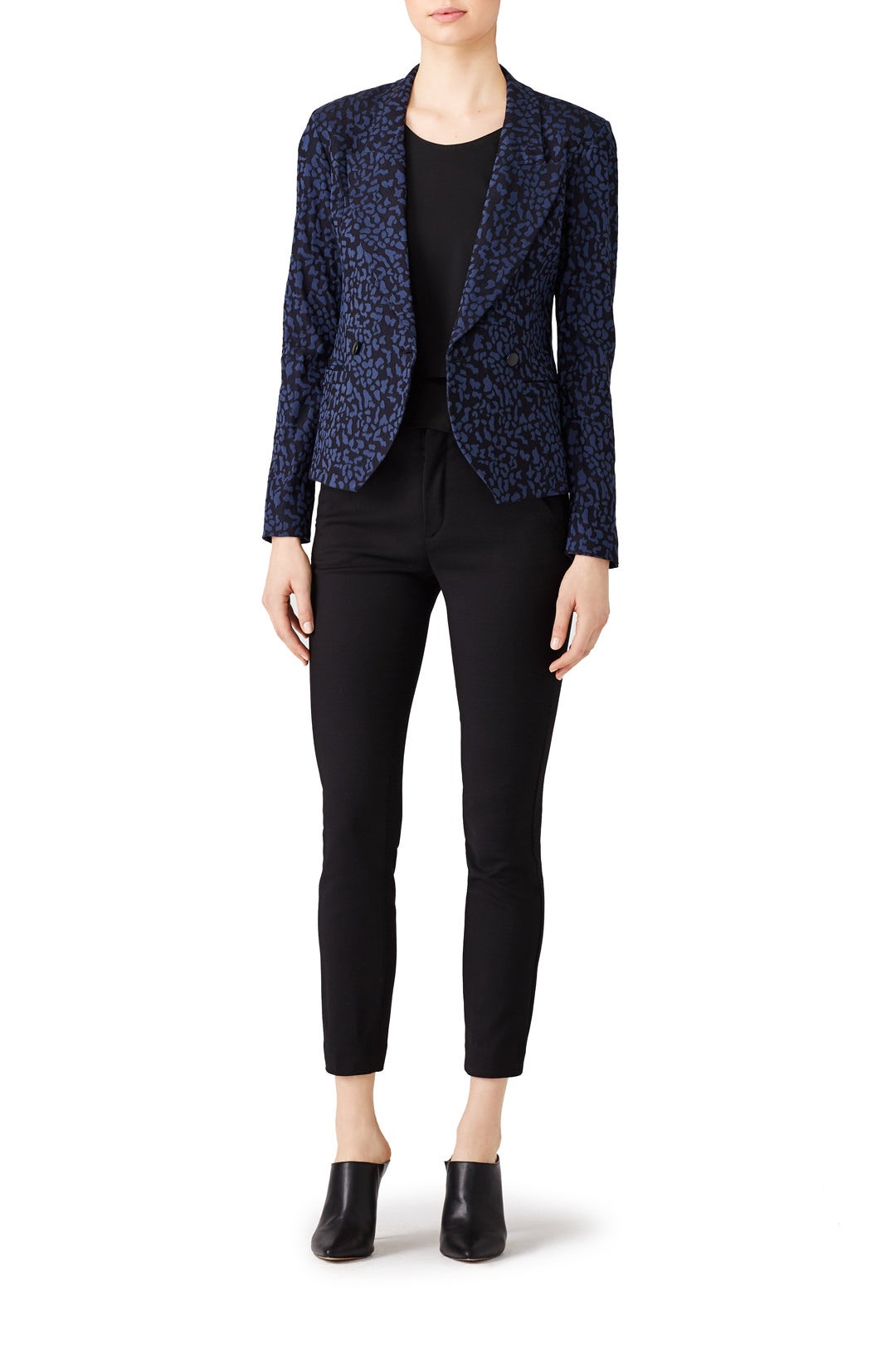 Leopard Printed Blazer by Nicole Miller 0