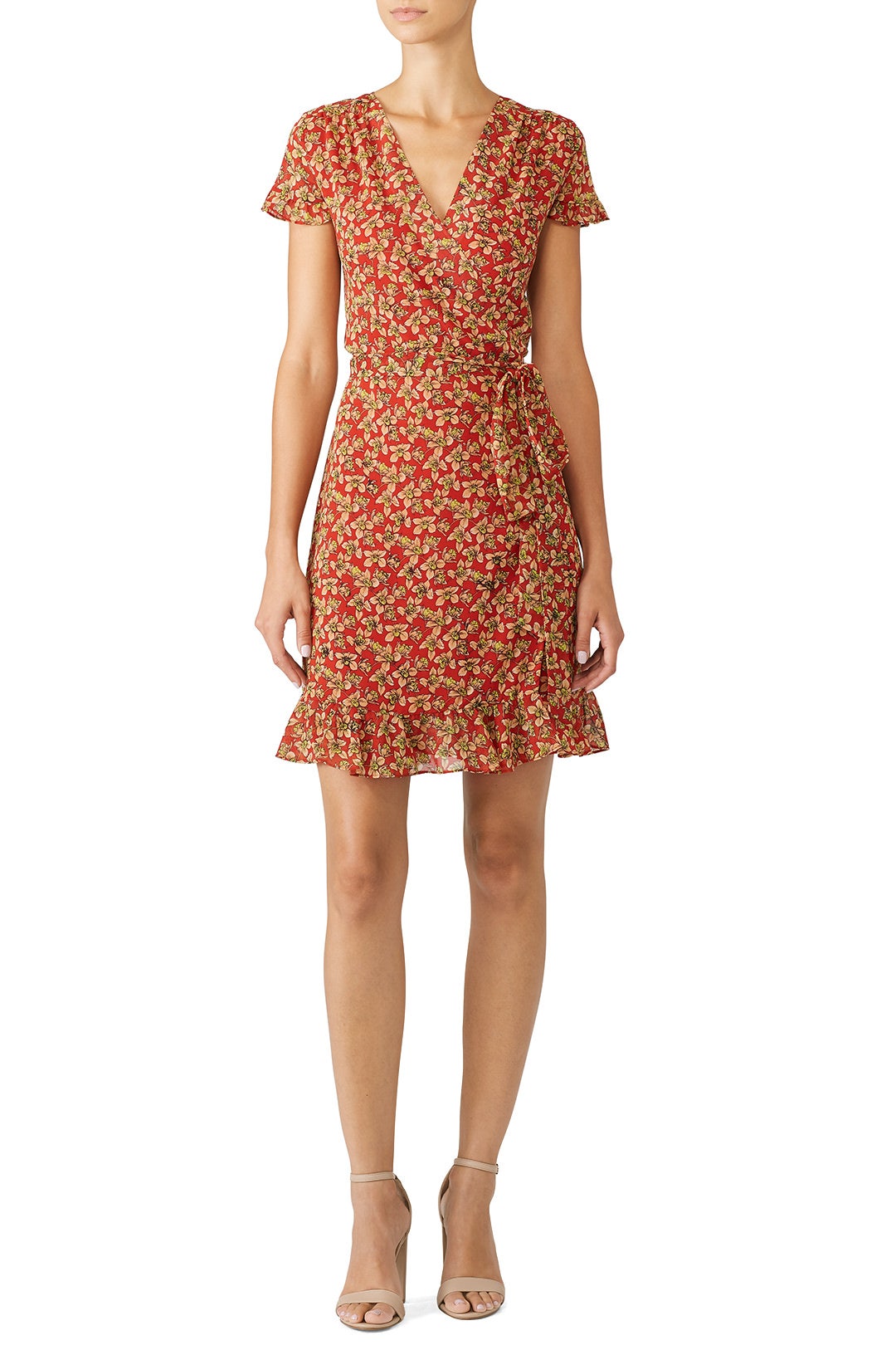 Floral Ana Wrap Dress by Rebecca Minkoff 0