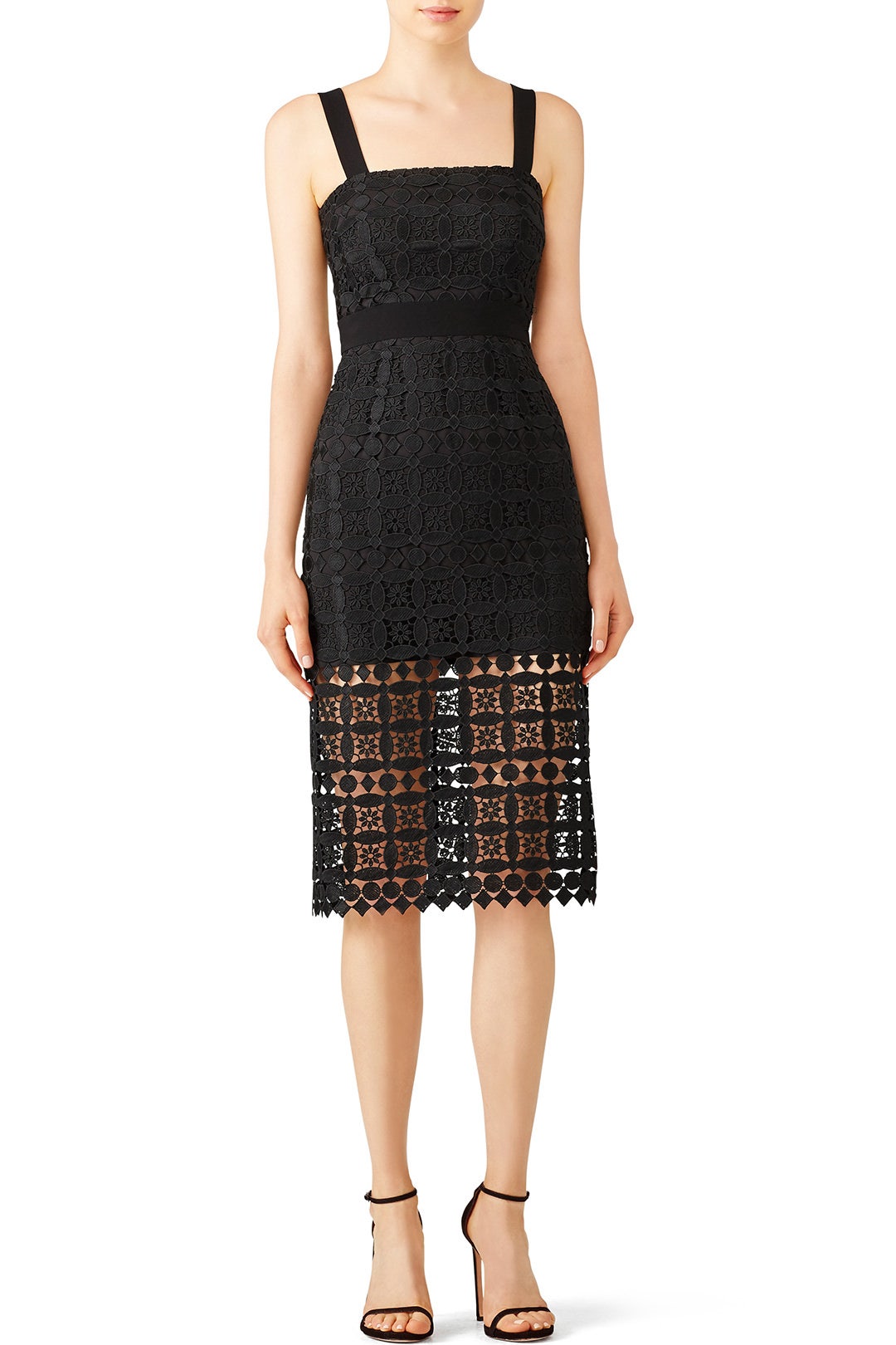 Black Lace Sheath by Slate & Willow 0