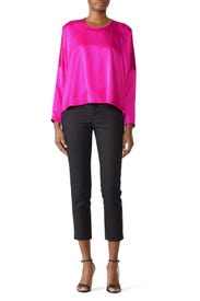 Hot Pink Gabby Top by AMUR