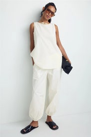 Sleeveless Yan Top by BLANCA STUDIO